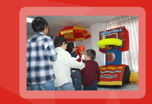 Ferias, juegos y concursos. Decoracion, shows y refrigerios.